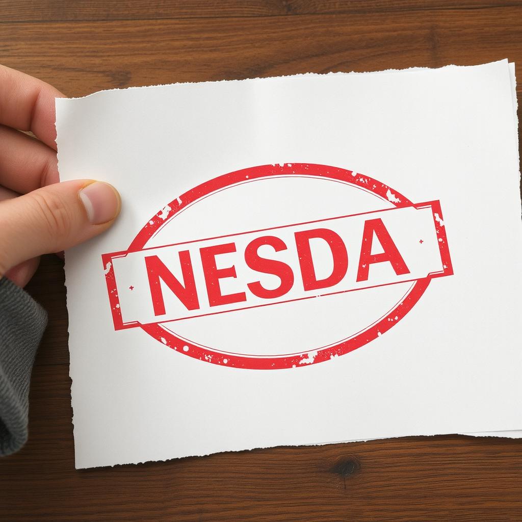 خطوات التراجع عن التسجيل في NESDA